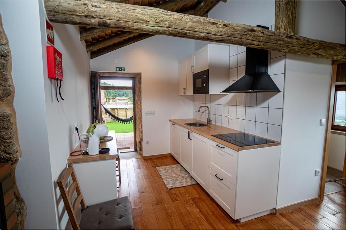 Chale Dos Penedos, Sossego E Piscina Privada Villa Moncao Bagian luar foto